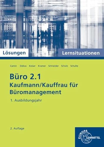 9783808527764: Bro 2.1, Kaufmann/Kauffrau fr Bromanagement, Lernsituationen mit Lsungen