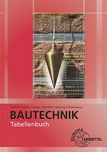 Beispielbild fr Tabellenbuch Bautechnik - Tabellen, Formeln, Regeln, Bestimmungen zum Verkauf von Jasmin Berger