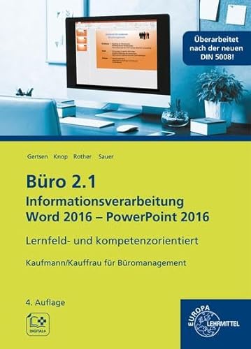 Stock image for Bro 2.1 - Informationsverarbeitung Word 2016 - PowerPoint 2016: Lernfeld- und kompetenzorientiert for sale by medimops