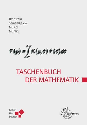 Beispielbild fr Taschenbuch der Mathematik (Bronstein) zum Verkauf von medimops