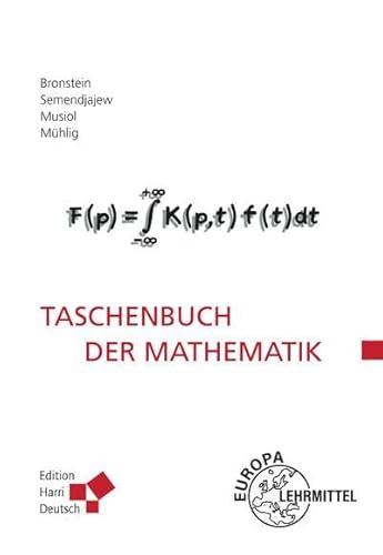 Beispielbild fr Taschenbuch der Mathematik (Bronstein) zum Verkauf von medimops
