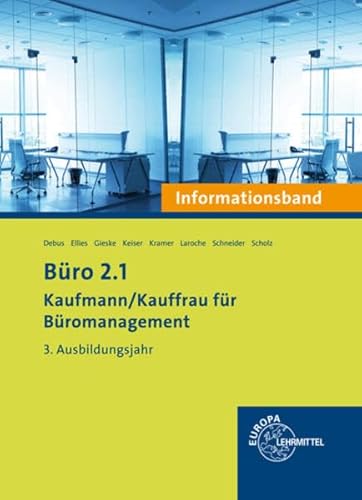 9783808577134: Bro 2.1 Kaufmann/Kauffrau fr Bromanagement