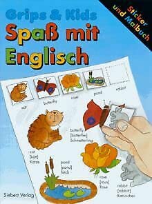 Beispielbild fr Grips und Kids. Spa mit Englisch. RSR. Sticker und Malbuch. (Lernmaterialien) zum Verkauf von medimops