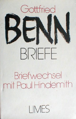 9783809021278: Briefwechsel mit Paul Hindemith (His Briefe ; Bd.