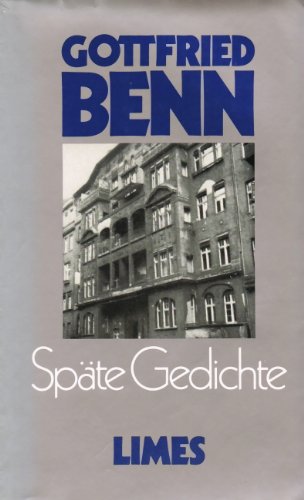 Imagen de archivo de Spte Gedichte : Fragmente, Destillationen, Aprslude. a la venta por Versandantiquariat Felix Mcke