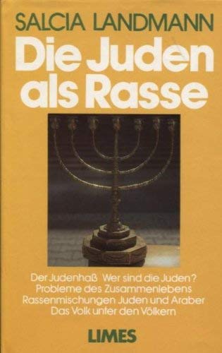 9783809021889: Die Juden als Rasse