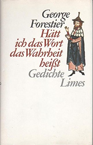 Beispielbild fr Htt' ich das Wort, das Wahrheit heit. Neue Gedichte zum Verkauf von medimops