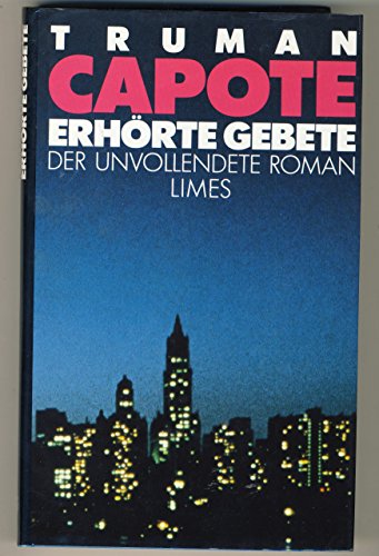 Imagen de archivo de Erhrte Gebete. Der unvollendete Roman. a la venta por Antiquariat Leon Rterbories