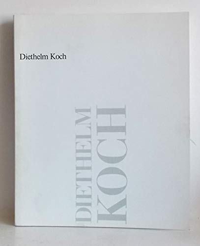 Stock image for Diethelm Koch. Ausstellungskatalog /mit e. Beitrag von Peter Spielmann: Bildhauerei Zwischen Regel und Natur. UND von Sepp Hiekisch-Picard: Zu den Skulpturen von Diethelm Koch. Mit vielen Abb. for sale by Bildungsbuch