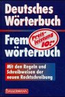 9783809404286: Deutsches Wörterbuch - Fremdwörterbuch. Mit den Regeln und Schreibweisen der neuen Rechtschreibung