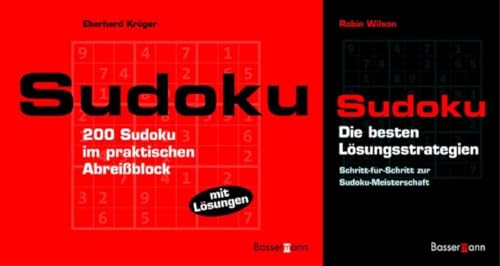 Stock image for Sudoku-Set. Block und Lsungsbuch Die besten Lsungsstrategien Schritt fr Schritt zur Sudoku-Meisterschaft for sale by Sigrun Wuertele buchgenie_de