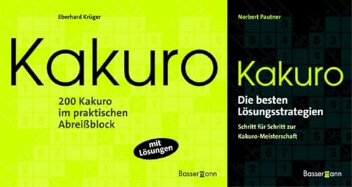 9783809420422: Kakuro-Set: Kakuro-Block + Lsungsstrategien - Pautner, Norbert