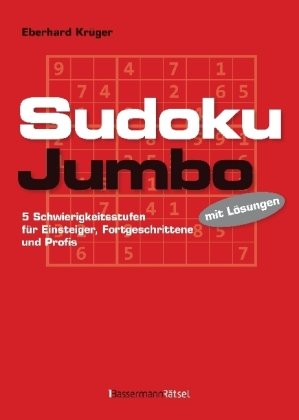 9783809425694: Sudoku Jumbo: mit Lsungen, 5 Schwierigkeitsstufenfr Einsteiger, Fortgeschrittene und Profis