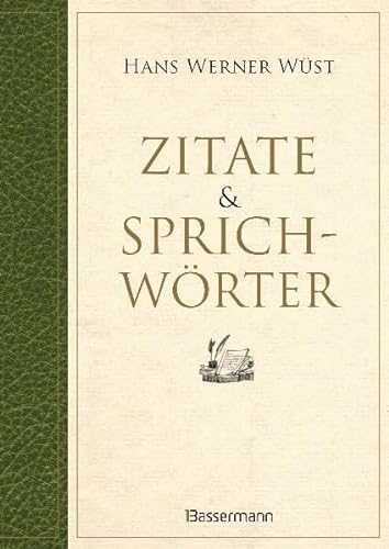 Stock image for Zitate & Sprichw�rter for sale by Wonder Book