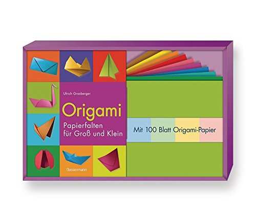 Beispielbild fr Origami-Set: Papierfalten fr Gro und Klein. Buch und 100 Blatt Origami-Papier zum Verkauf von medimops