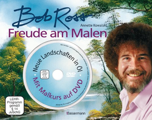 Stock image for Freude am Malen-Set: Neue Landschaften in l. Mit Malkurs auf DVD mit O-Ton Bob Ross und neu: deutsch untertitelt for sale by medimops