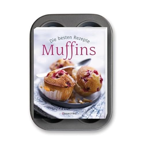 Stock image for Muffins-Set: Die besten Rezepte: Buch und passendes 6-er Muffinsbackblech for sale by medimops