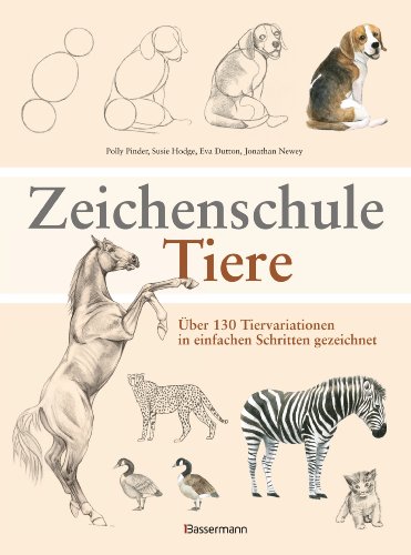 Imagen de archivo de Zeichenschule Tiere -Language: german a la venta por GreatBookPrices