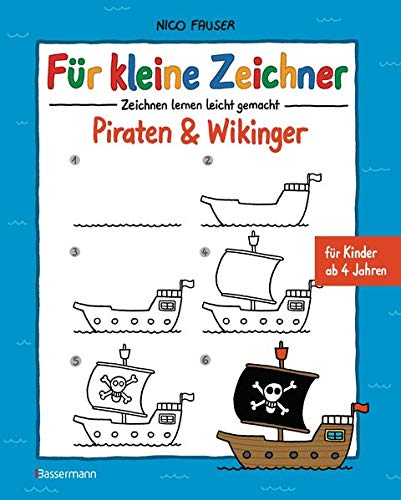 Imagen de archivo de Fr kleine Zeichner - Piraten & Wikinger a la venta por medimops