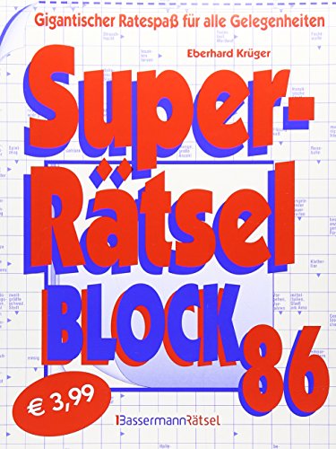 9783809432432: Superrtselblock 86: Gigantischer Ratespa fr alle Gelegenheiten