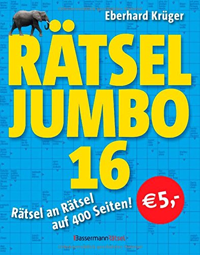 9783809432654: Rtseljumbo 16: Rtsel an Rtsel auf 400 Seiten