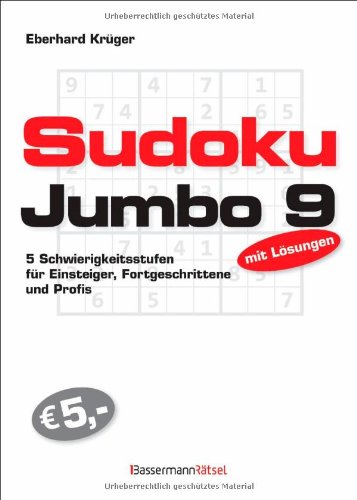 9783809432661: Sudokujumbo 9: 5 Schwierigkeitsstufen - fr Einsteiger, Fortgeschrittene und Profis
