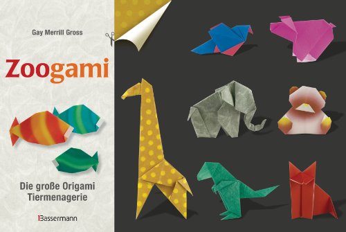 Beispielbild fr Zoogami-Set: Die groe Origami-Tiermenagerie - Buch und 64 Blatt bedrucktes Faltpapier zum Verkauf von medimops