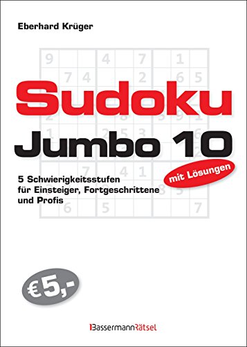 9783809433613: Sudokujumbo 10: 5 Schwierigkeitsstufen - fr Einsteiger, Fortgeschrittene und Profis