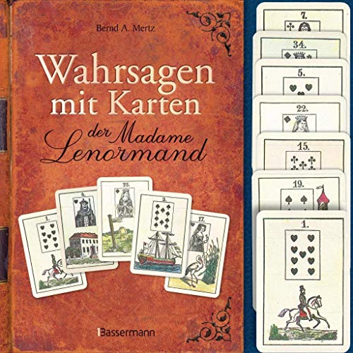 Wahrsagen mit Karten der Madame Lenormand-Set Mit 36 Lenormandkarten