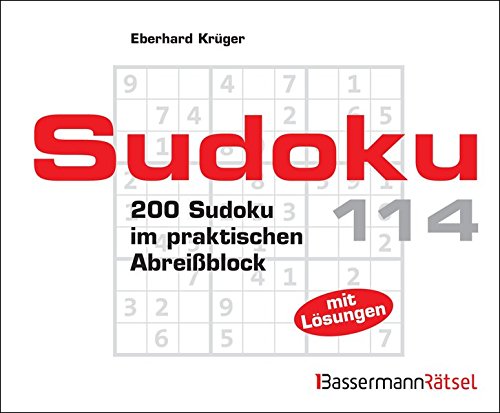 9783809433972: Sudoku Block 114