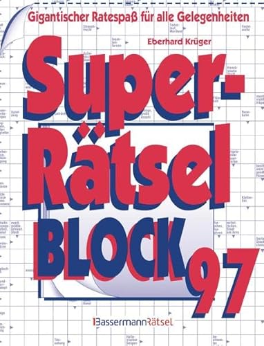 9783809434139: Superrtselblock 97: Gigantischer Ratespa fr alle Gelegenheiten