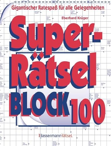 9783809434160: Superrtselblock 100: Gigantischer Ratespa fr alle Gelegenheiten