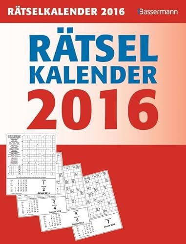 9783809434542: Rtselkalender 2016