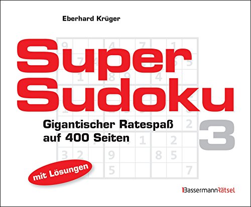 9783809435044: Supersudoku 3