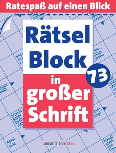 9783809435785: Rtselblock in groer Schrift 73