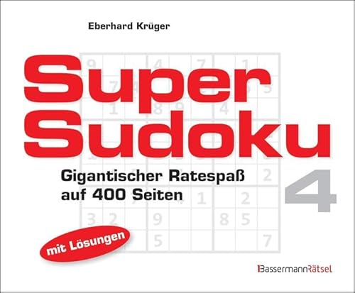 9783809435891: Supersudoku 4