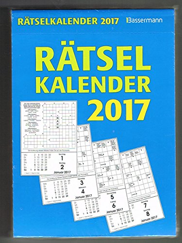 9783809436119: Rtselkalender 2017