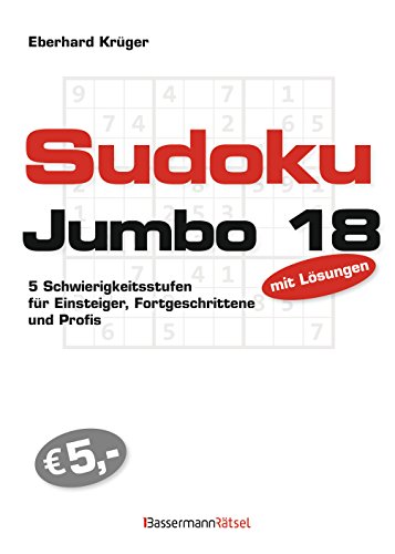 Beispielbild fr Sudokujumbo 18: 5 Schwierigkeitsstufen - fr Einsteiger, Fortgeschrittene und Profis zum Verkauf von Buchmarie