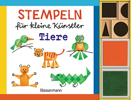 Stock image for Stempeln fr kleine Knstler - Tiere-Set -Language: german for sale by GreatBookPrices