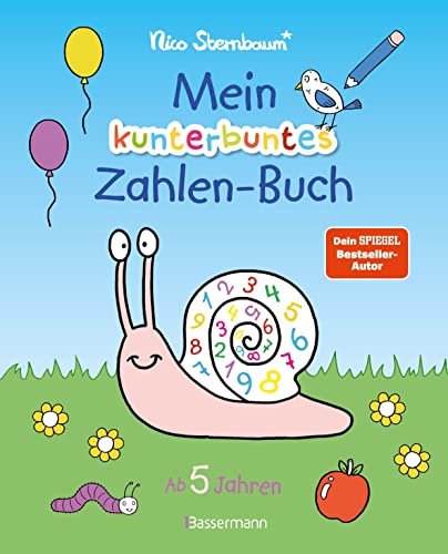 Beispielbild fr Mein kunterbuntes Zahlen-Buch. Spielerisch die Zahlen von 1 bis 20 lernen. Für Vorschulkinder ab 5 Jahren. Durchgehend farbig: Vom Bestsellerautor (Schüttel den Apfelbaum) zum Verkauf von WorldofBooks