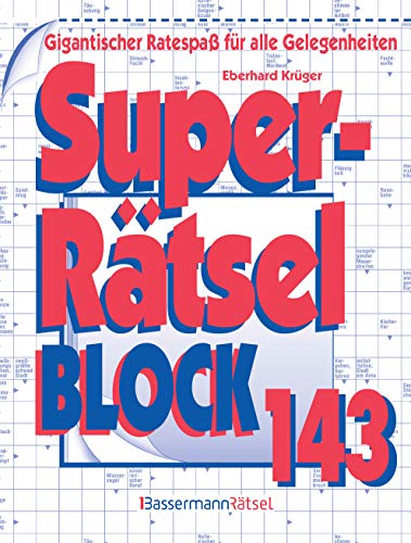 Stock image for Superrtselblock 143 Gigantischer Ratespa fr alle Gelegenheiten for sale by Buchpark