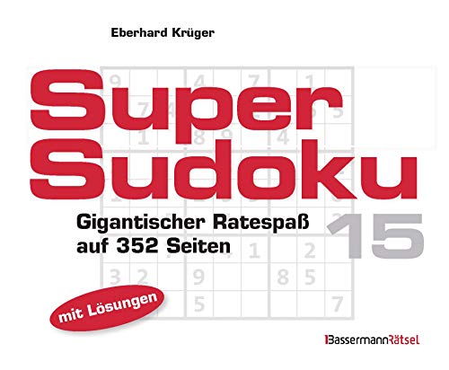 Beispielbild fr Supersudoku 15 zum Verkauf von medimops