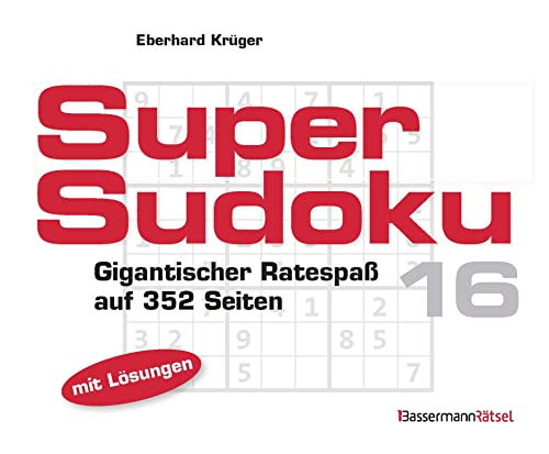 Stock image for Supersudoku 16 for sale by medimops