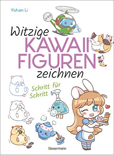 9783809444671: Witzige Kawaii-Figuren zeichnen Schritt fr Schritt. Das Kawaii-Zeichenbuch fr Einsteiger und schnelle Zeichenerfolge: Superse Figuren. Auch ideal zum Manga zeichnen
