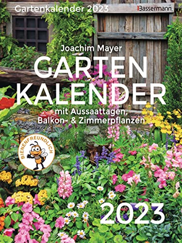 Beispielbild für Gartenkalender 2023: mit Aussaattagen, Balkon- und Zimmerpflanzen zum Verkauf von medimops