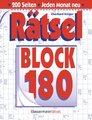 9783809461517: Rtselblock 180 - 5er Einheit - Krger, Eberhard