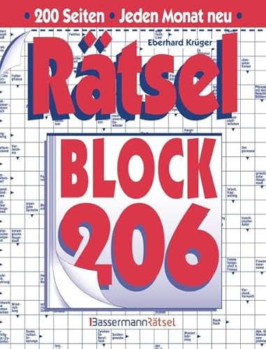 9783809462590: Rtselblock 206 - 5er Einheit