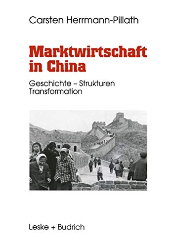 Stock image for Marktwirtschaft in China for sale by medimops