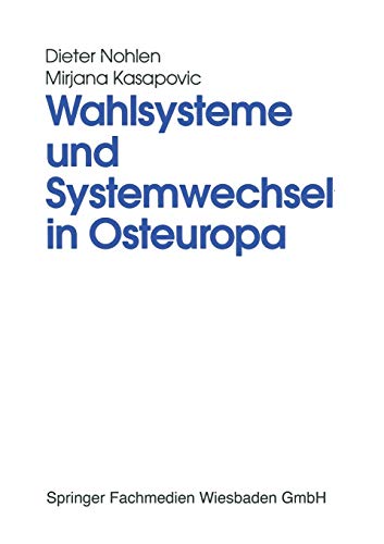 Beispielbild fr Wahlsysteme und Systemwechsel in Osteuropa zum Verkauf von medimops