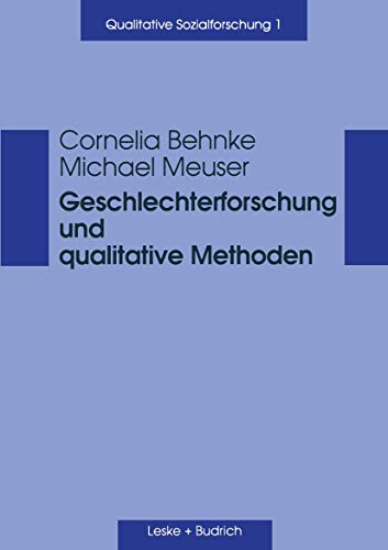 Imagen de archivo de Geschlechterforschung und qualitative Methoden a la venta por Versandantiquariat Jena